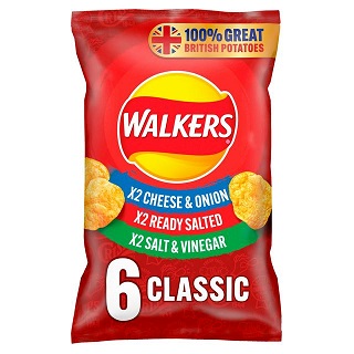 Crisps WALKERS - flavours